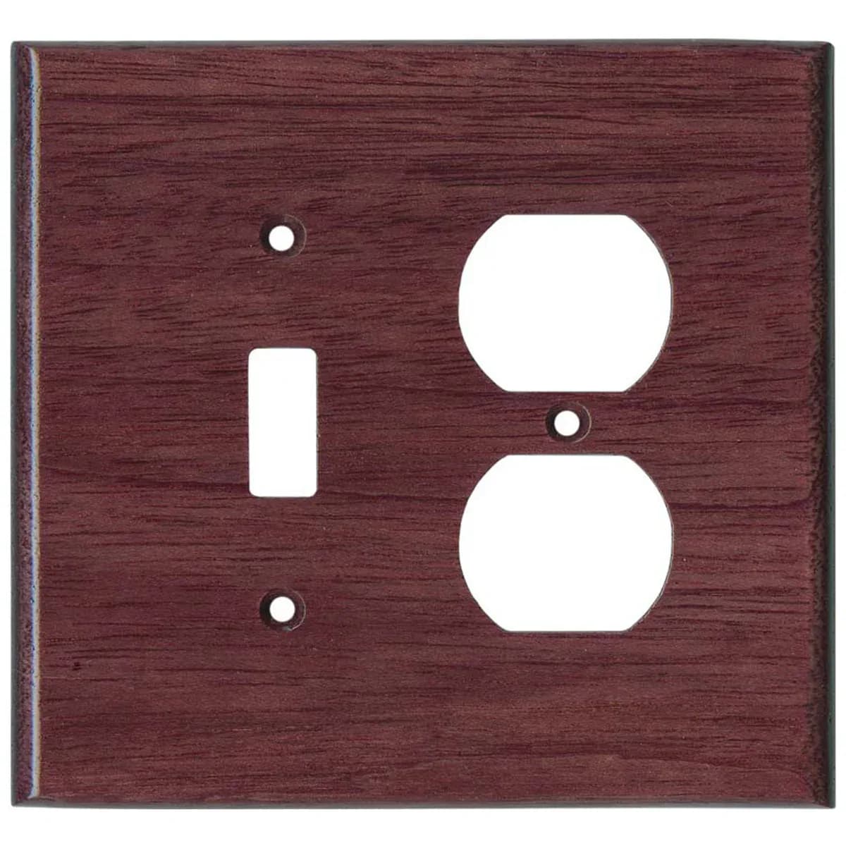 Wooden Switch Covers Natural and Warm Wall Accent