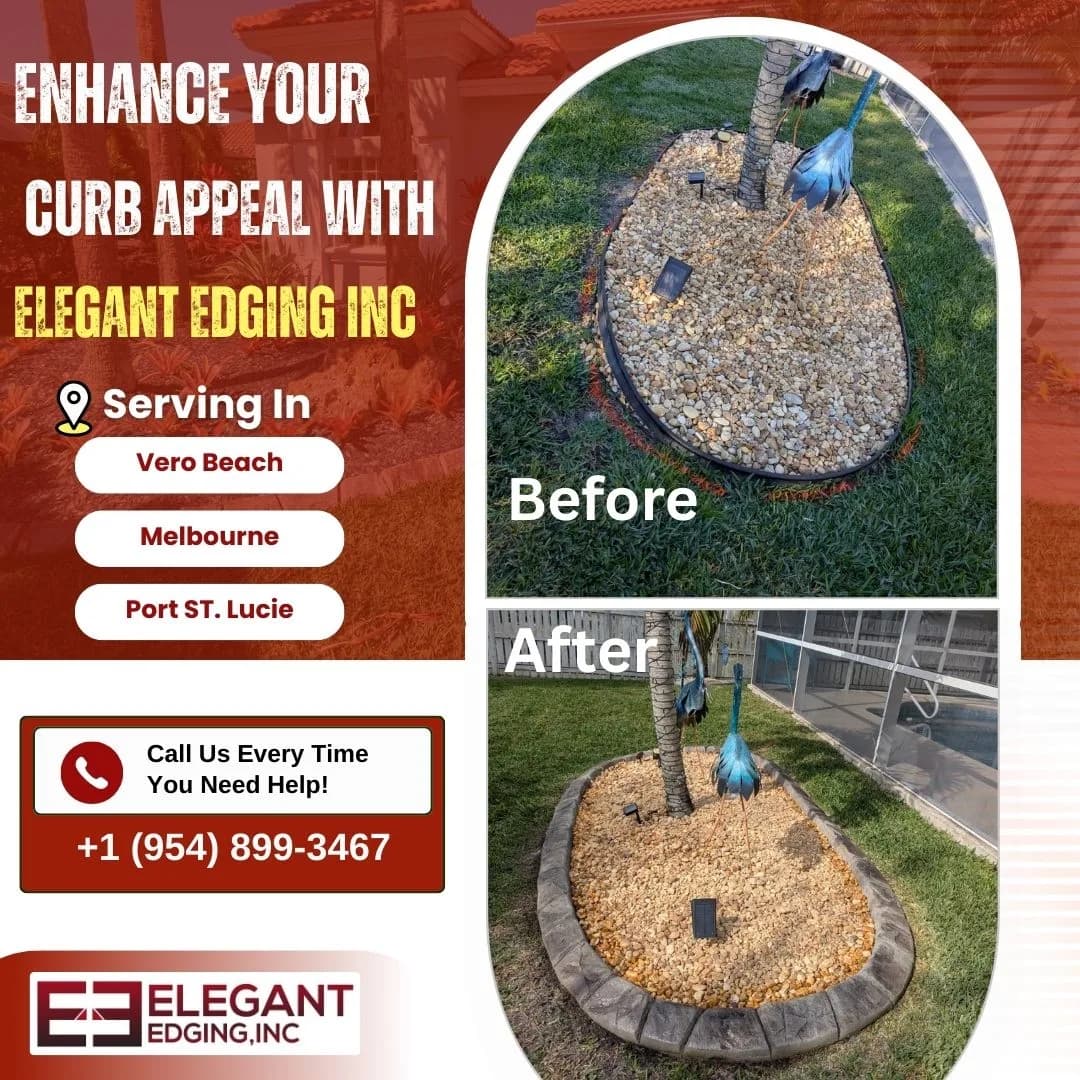 Concrete Landscape Curbing Near Vero Beach, FL