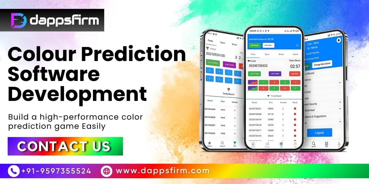 Low Investment, High Returns – Color Prediction Software Development Services