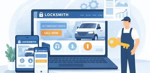Professional Website Design for Locksmiths That Drives More Calls and Local Leads