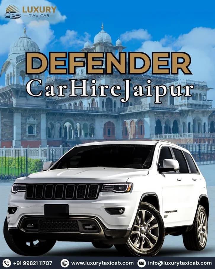 Defender Car Hire Jaipur | Premium SUV Rental Service