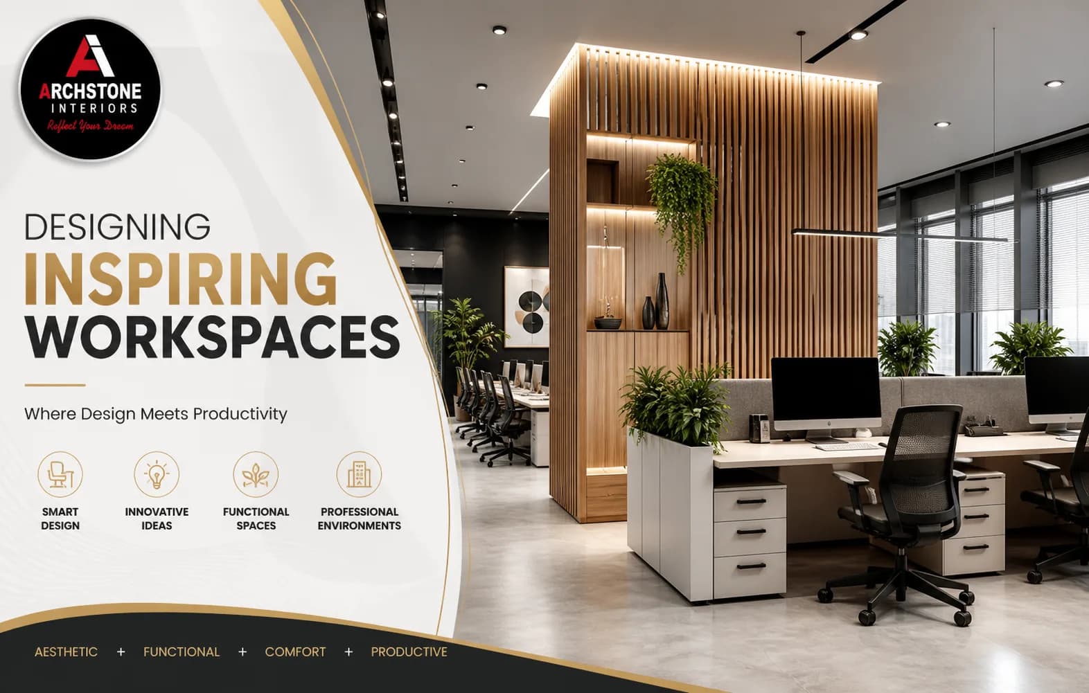 Make Your Office Modern with Interior Designers in Greater Noida