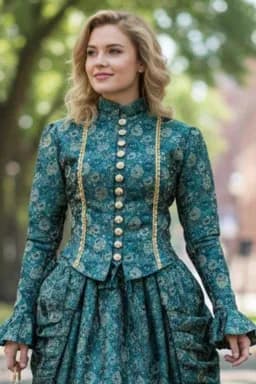 Victorian Blouse for Women | Vintage Victorian & Steampunk Tops
