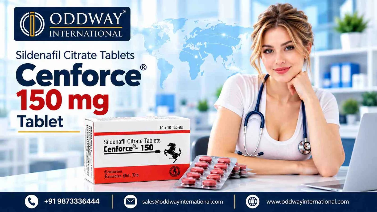 Cenforce 150 Mg Tablet Wholesale for UK Importers - Oddway