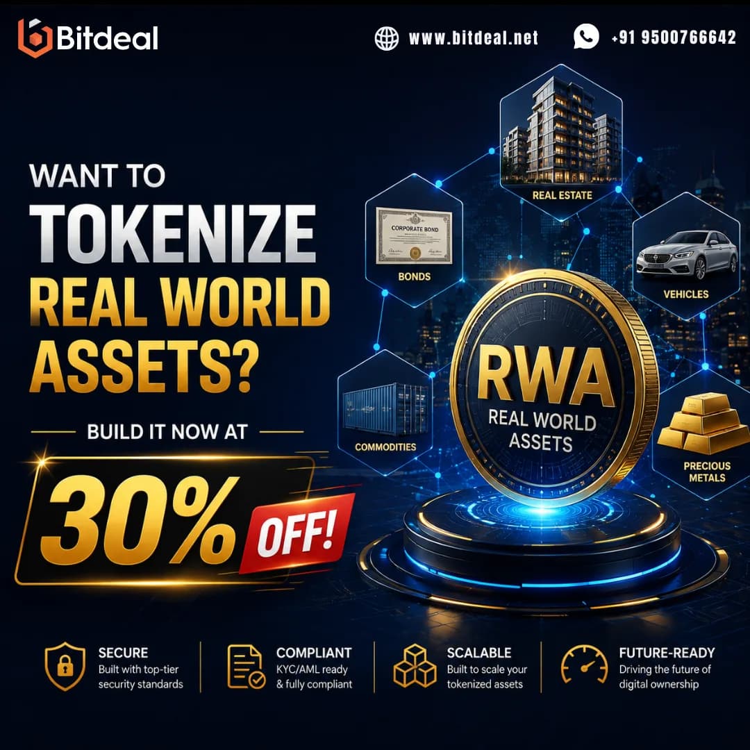 Want to Tokenize Real World Assets? Build It Now at 30% OFF!