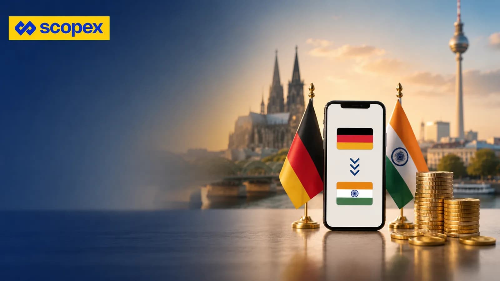 Fast Online Money Transfer from Germany to India