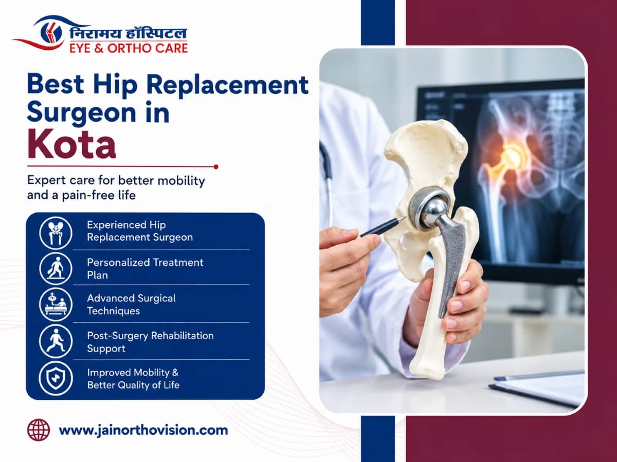 Best Hip Replacement Surgeon in Kota for Pain While Climbing Stairs
