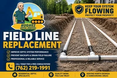 Field Line Replacement – Professional Septic Service