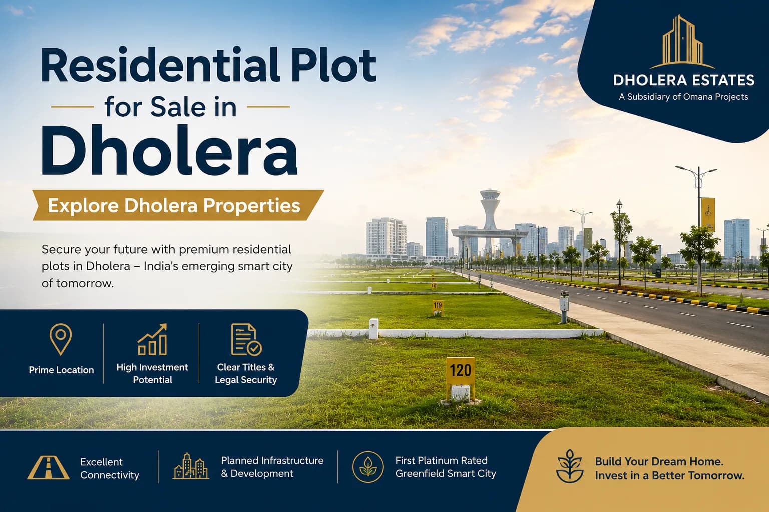 Land in Dholera - Explore Opportunities Before You Invest