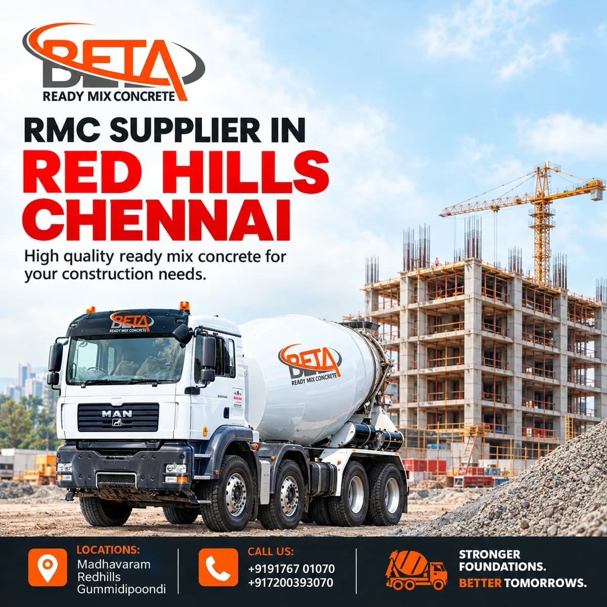 RMC Plant in Chennai: Your Complete Guide to Ready Mix Concrete Supply