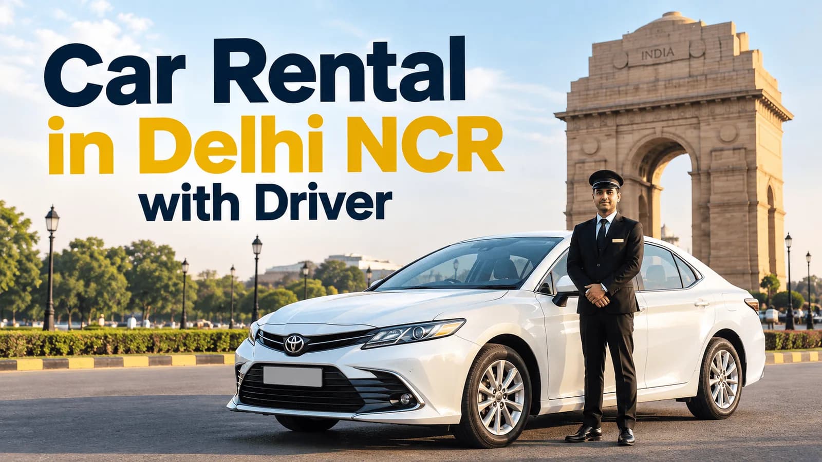 Car Rental in Delhi NCR with Driver