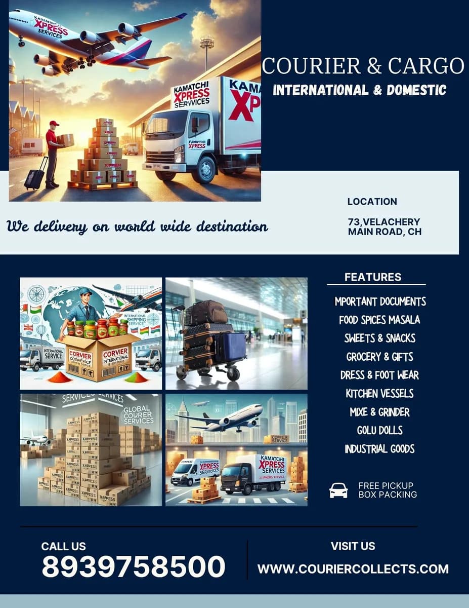 INTERNATIONAL EXPRESS COURIER SERVICE CHENNAI