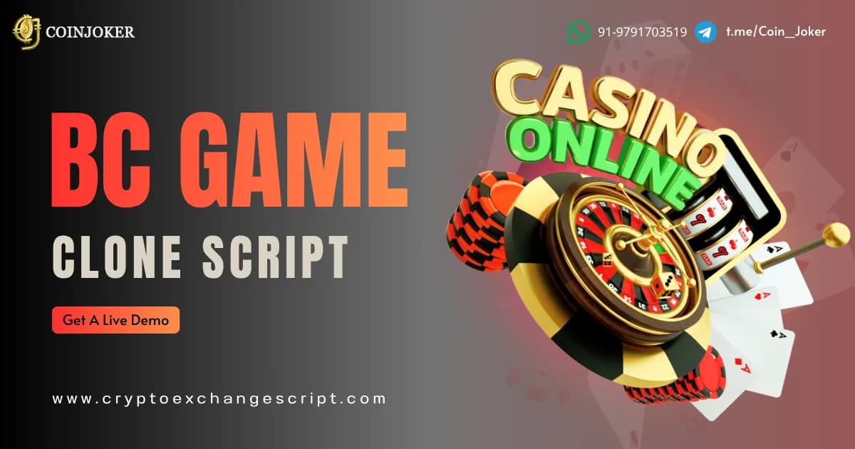 Launch a Global Web3 Gaming Platform with BC.Game Clone Script 