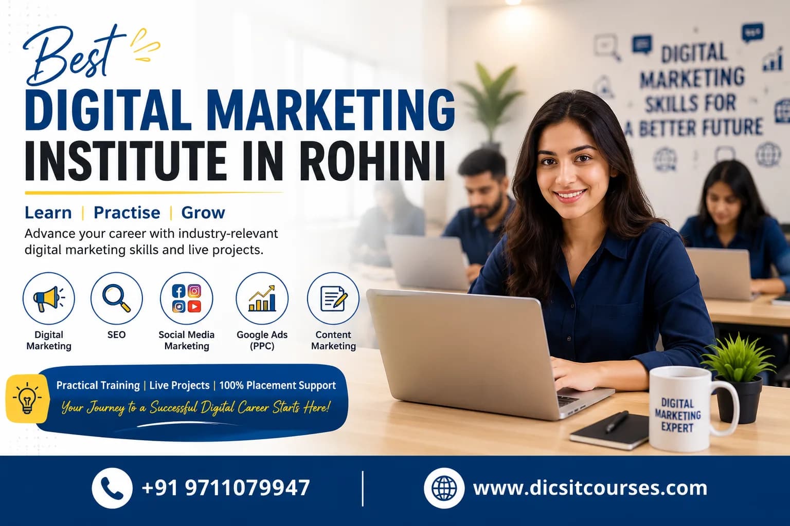 Best Digital Marketing Institute in Rohini – Build Your Future