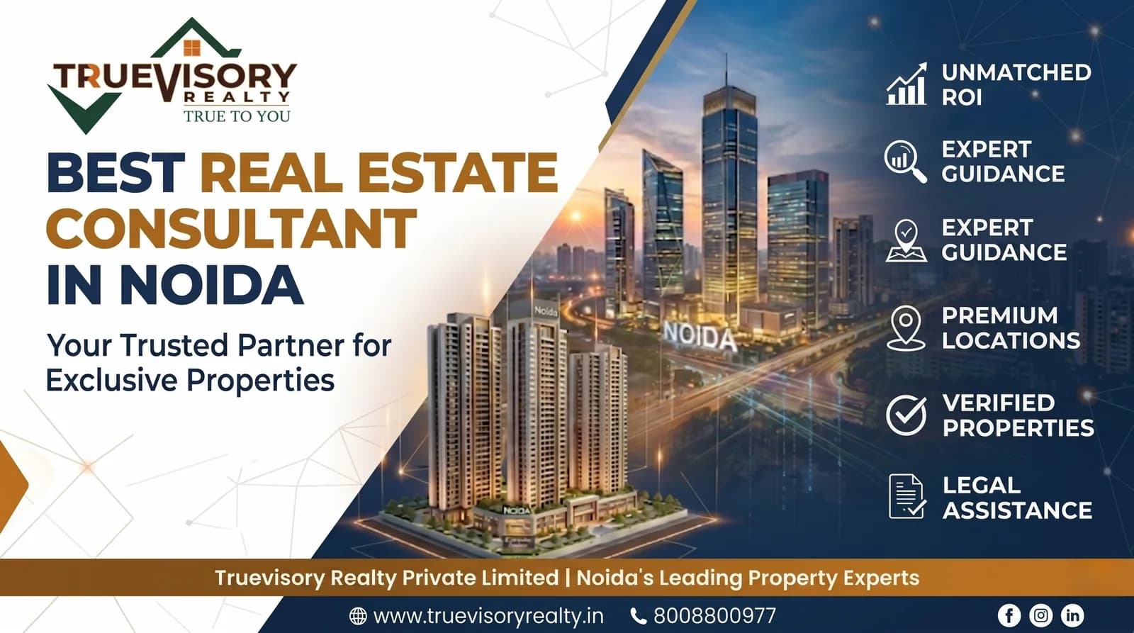Best Real Estate Consultant in Noida | Truevisory Realty Private Limited