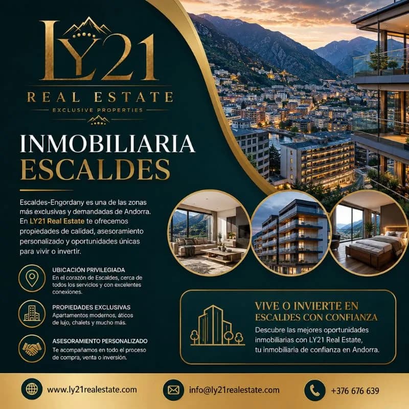 Inmobiliaria Escaldes: Propiedades Exclusivas con LY21 Real Estate