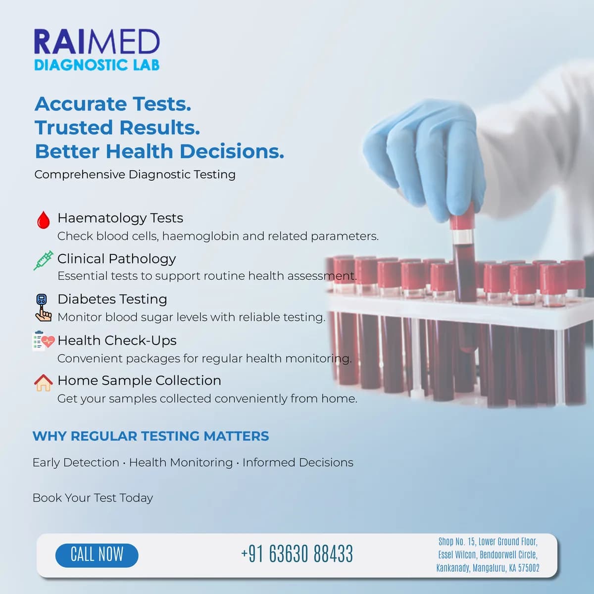Know Your Health. Test With Confidence