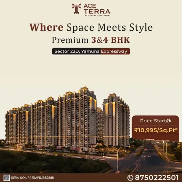 ACE Terra Sector 22D – Luxury Apartments Near Noida International Airport