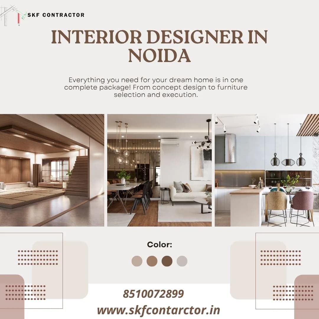 Make Everyday Living Easier with Interior Designer In Noida