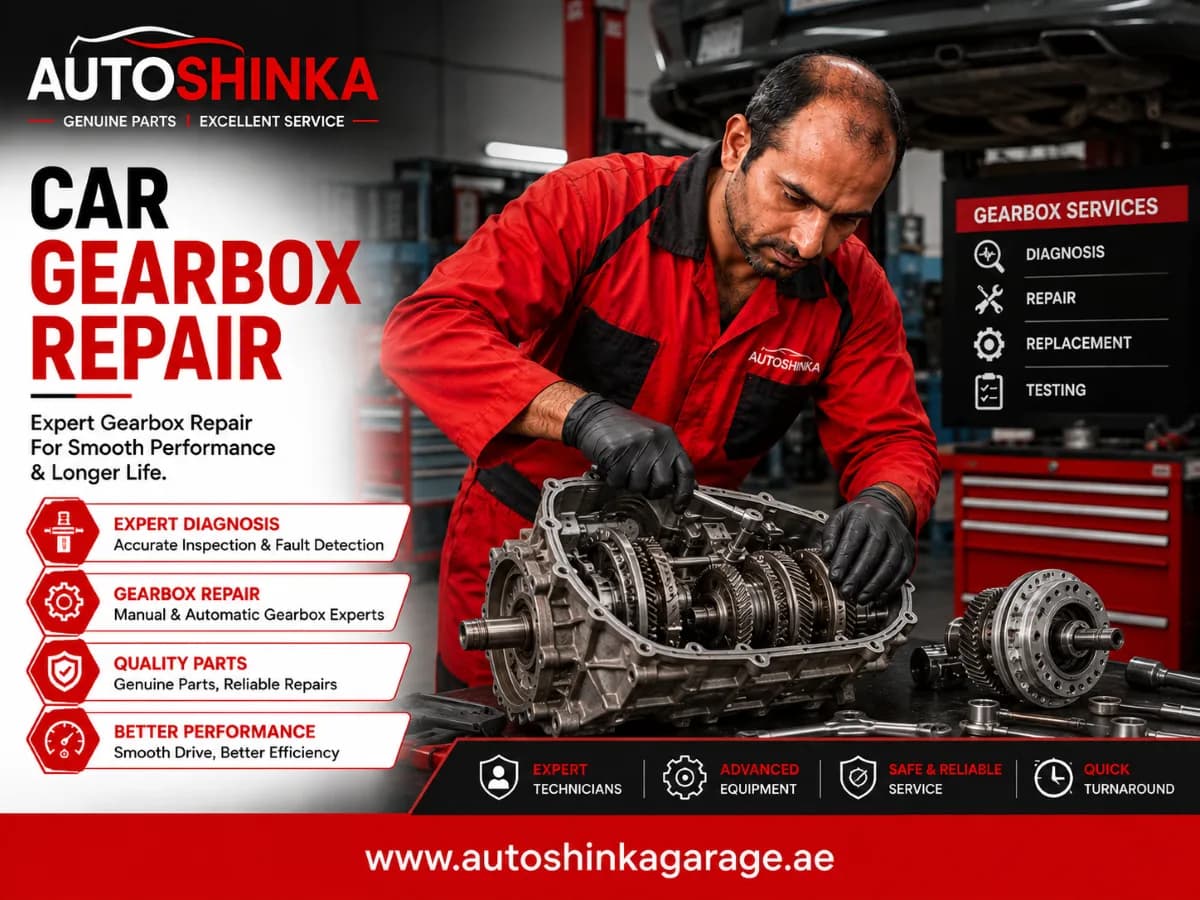 Gearbox Repair Dubai for Transmission Warning Lights