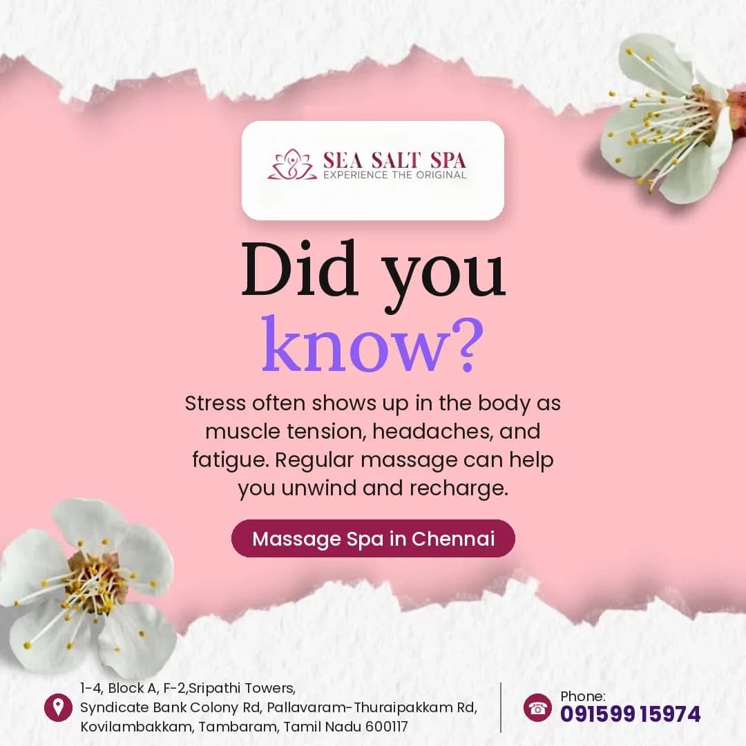 Best Massage Spa in Chennai: Types, Benefits, Tips & How to Choose (2026 Guide)