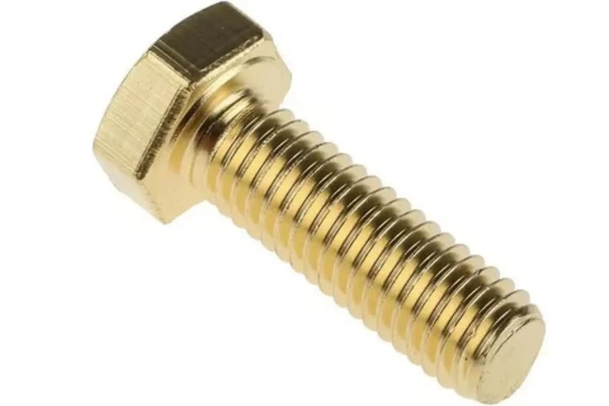 Top Brass Hex Bolts