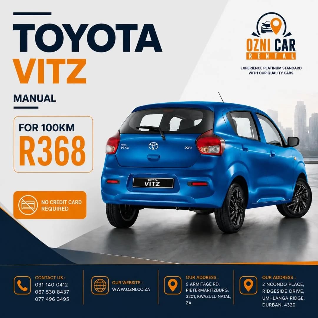 Self Drive Car Rental In Durban – Affordable, Comfortable And Reliable Car Hire Services 