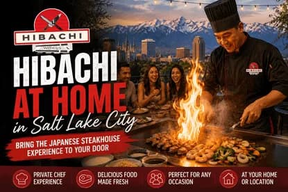 Hibachi at Home in Salt Lake City – Bring the Sizzle to Your Backyard