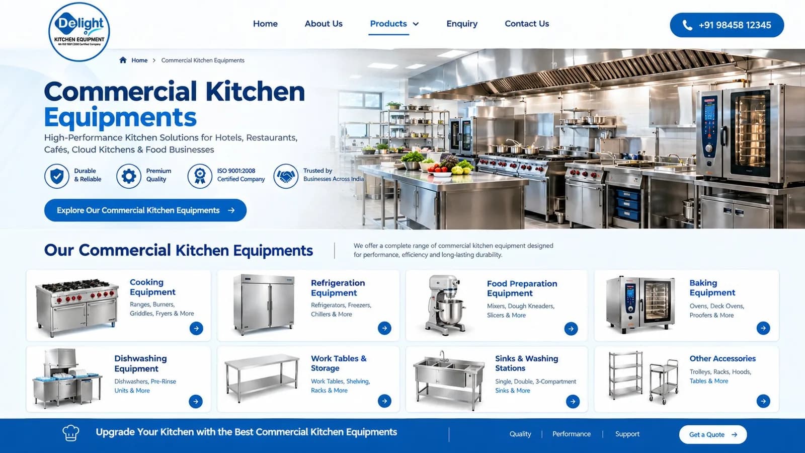Commercial Kitchen Equipment for Restaurant Kitchen Planning