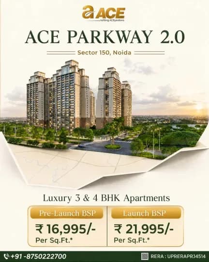 ACE Parkway 2.0 – Luxury Homes in Sector 150 Noida