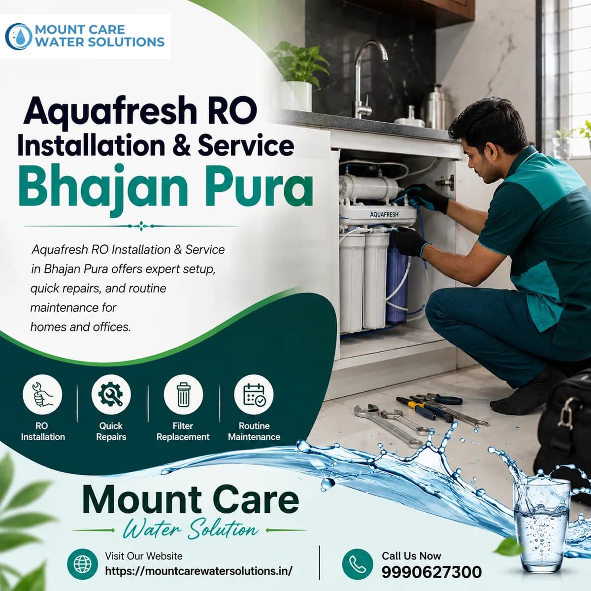Aquafresh RO Installation & Service Bhajan Pura