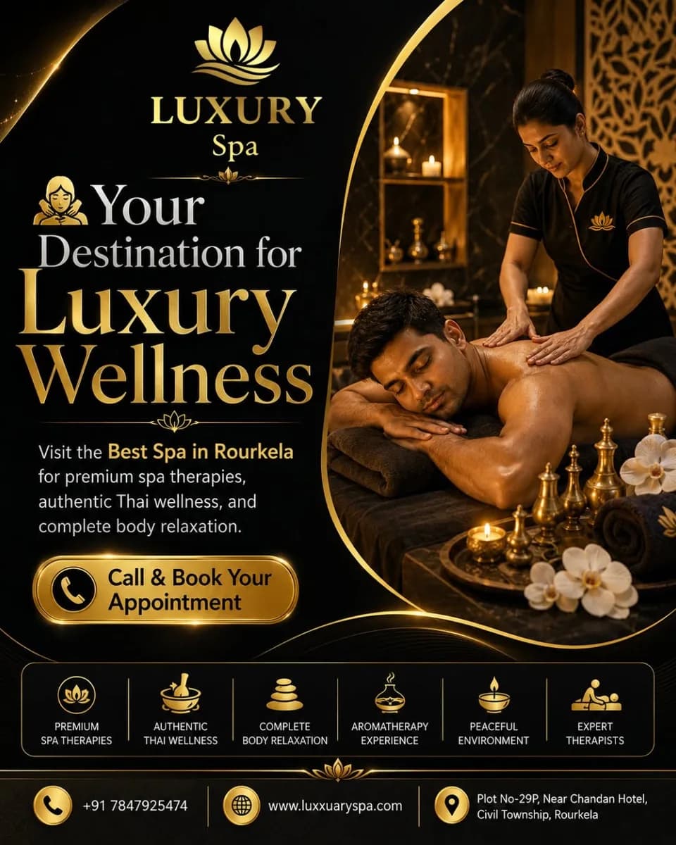 Massage Center in Rourkela – Enjoy a Relaxing Experience at Luxury Spa