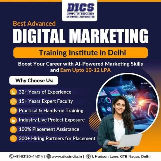 Best Digital Marketing Course Institute in Rohini, Delhi