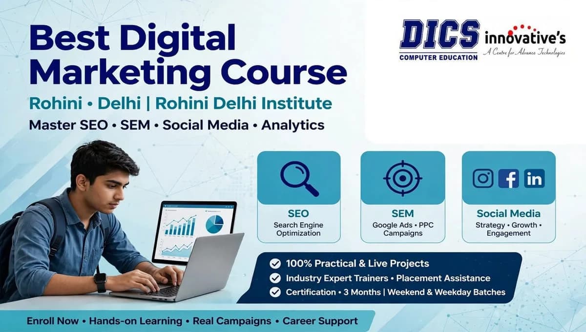 Best Digital Marketing Course in Rohini 