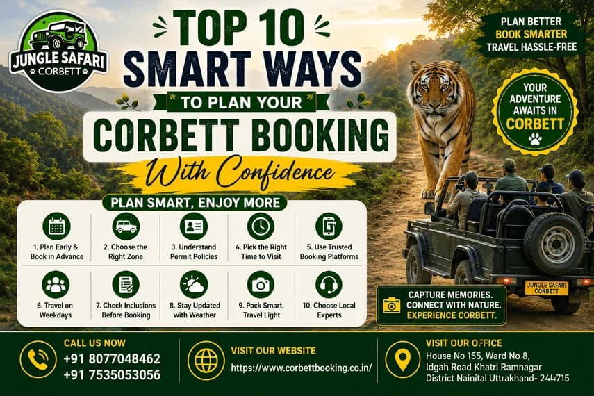 Top 10 Smart Ways to Plan Your Corbett Booking With Confidence