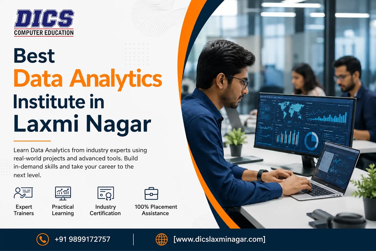 Best Data Analytics Institute in Laxmi Nagar - DICS Laxmi Nagar