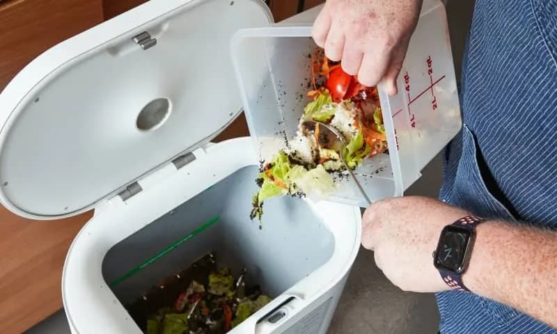Award-Winning Electric Kitchen Composter | Countertop Food Compost Mac