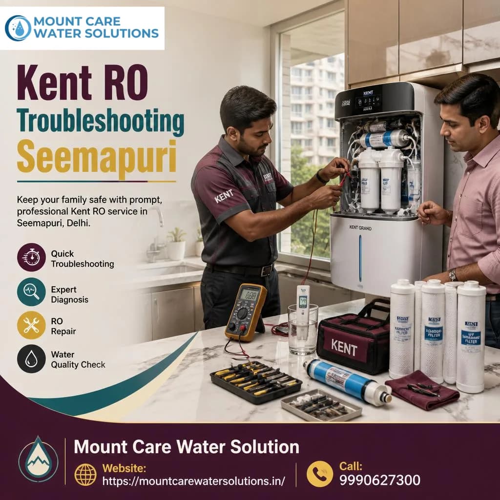 Kent RO Troubleshooting Seemapuri