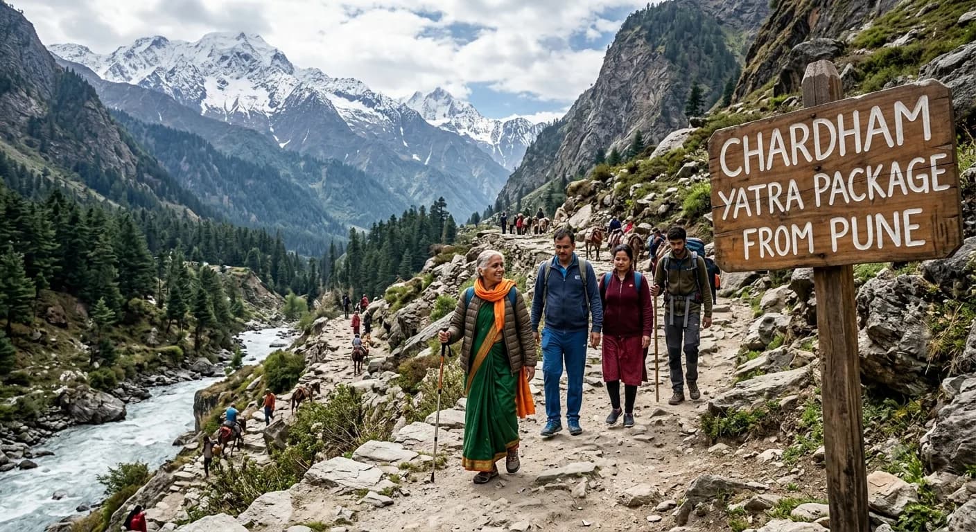 Chardham Yatra from Pune 2026 – Spiritual Himalayan Tour Package