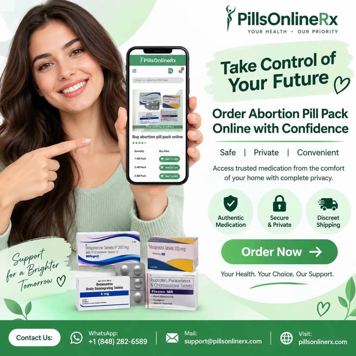 Abortion Pill Pack Online Shop Today