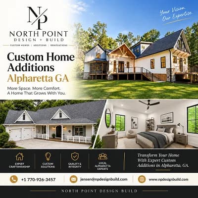 Custom Home Additions Alpharetta GA