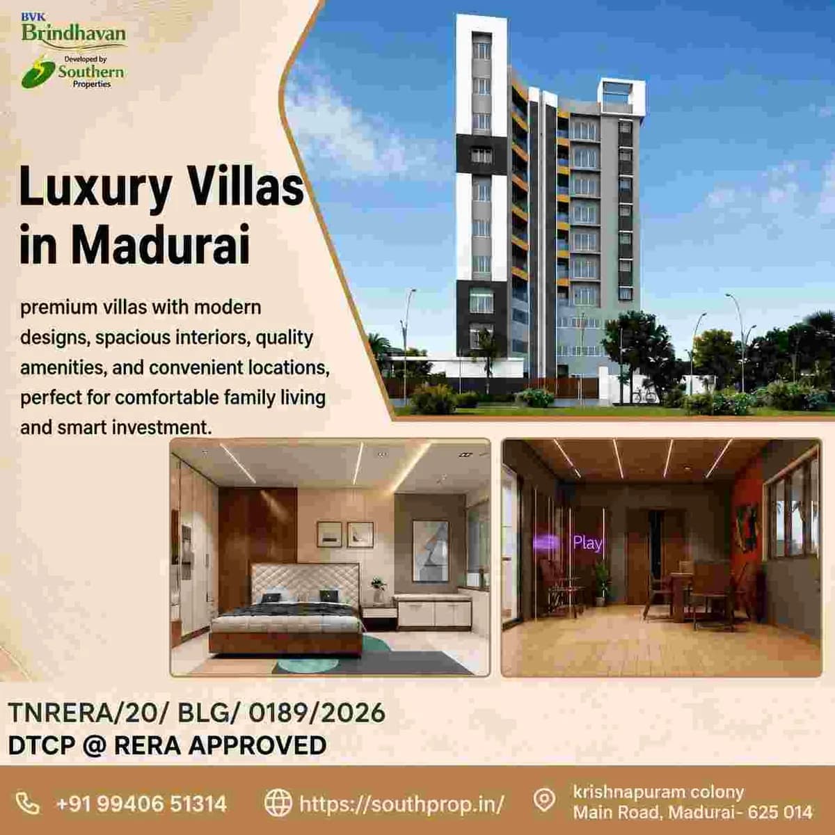 Luxury Villas in Madurai – Discover Elegant Homes for Modern Living