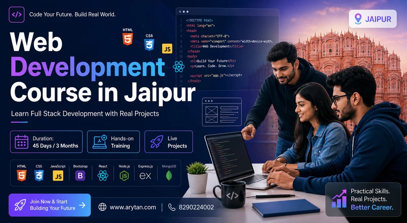Web Development Course in Jaipur