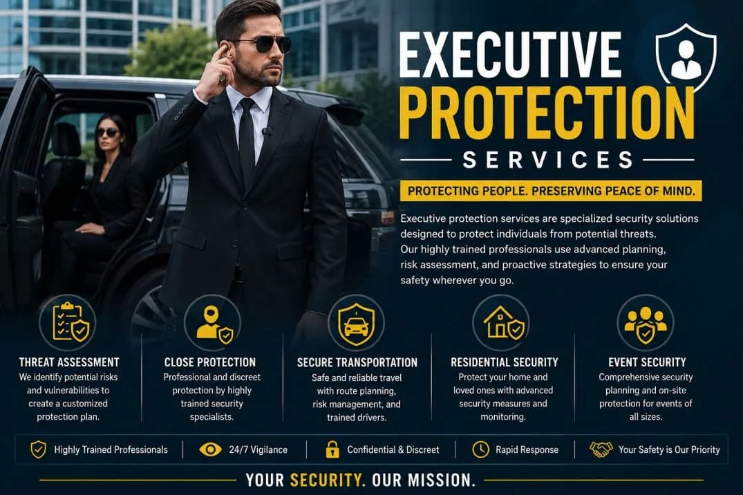 What Are Executive Protection Services?