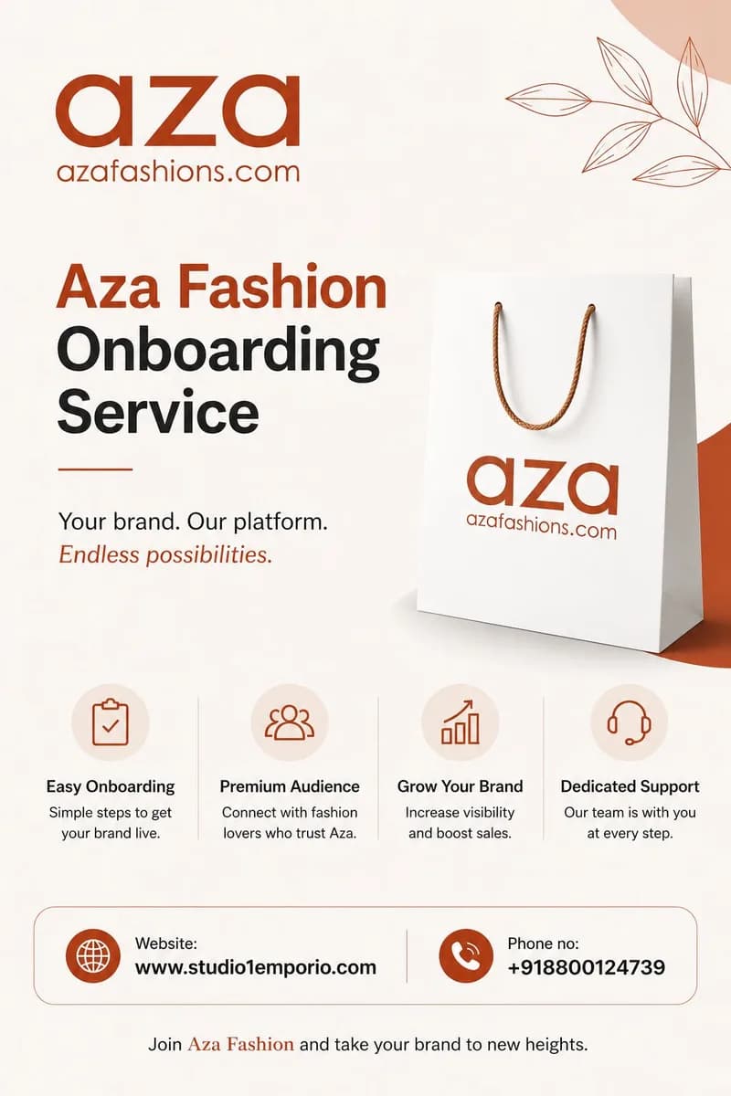 Aza Fashion Onboarding Service in Delhi?