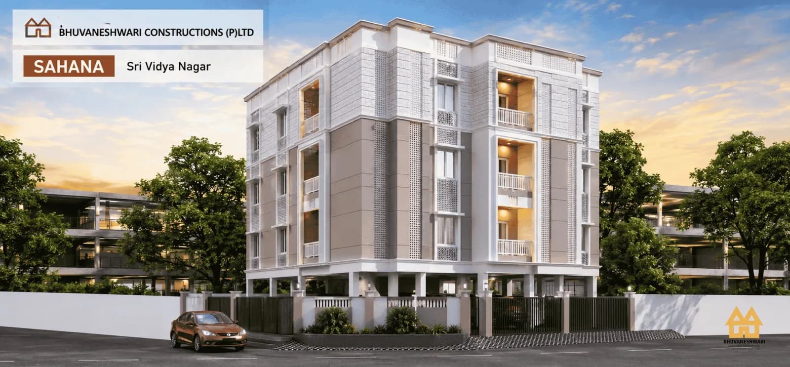 Sahana – Premium 3 BHK Apartments in Nanganallur