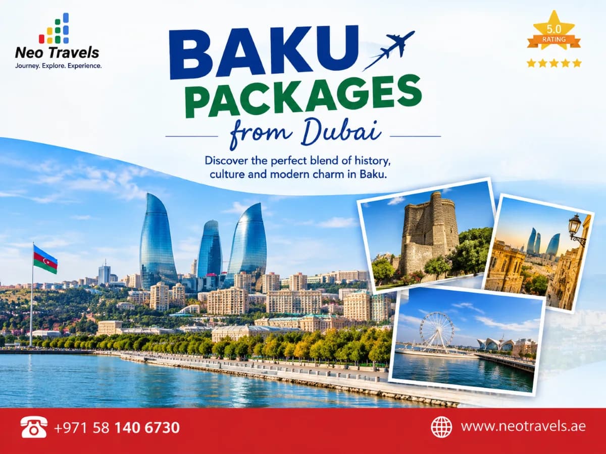 Azerbaijan Tour Packages for Old City Baku and Caspian Heritage