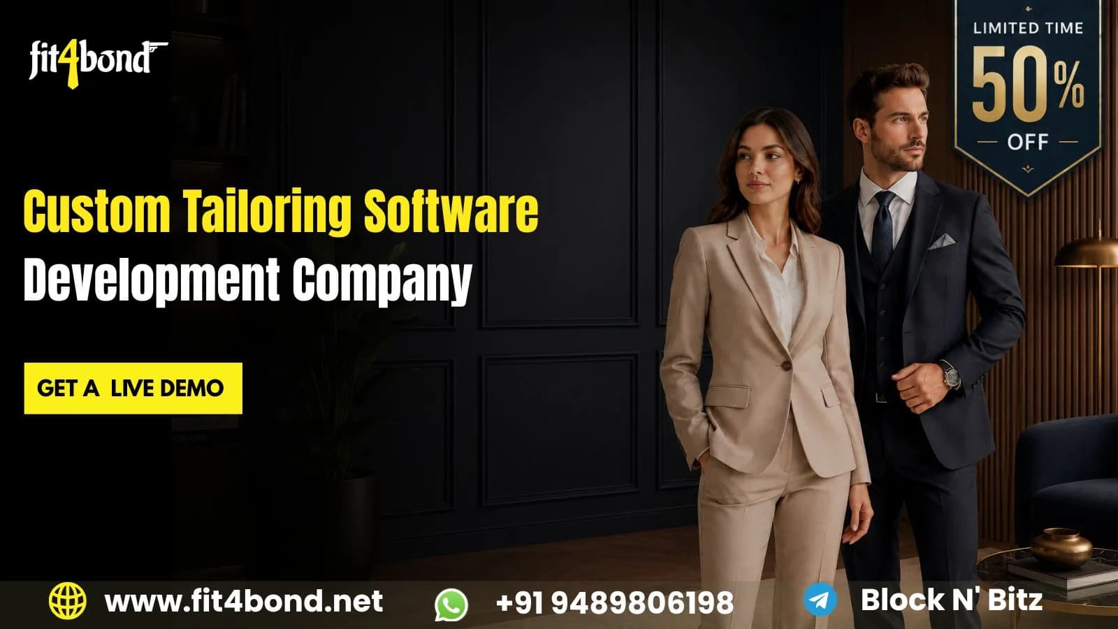 Online Suits Customization Software for Women & Men – Limited-Time 50% OFF Offer 