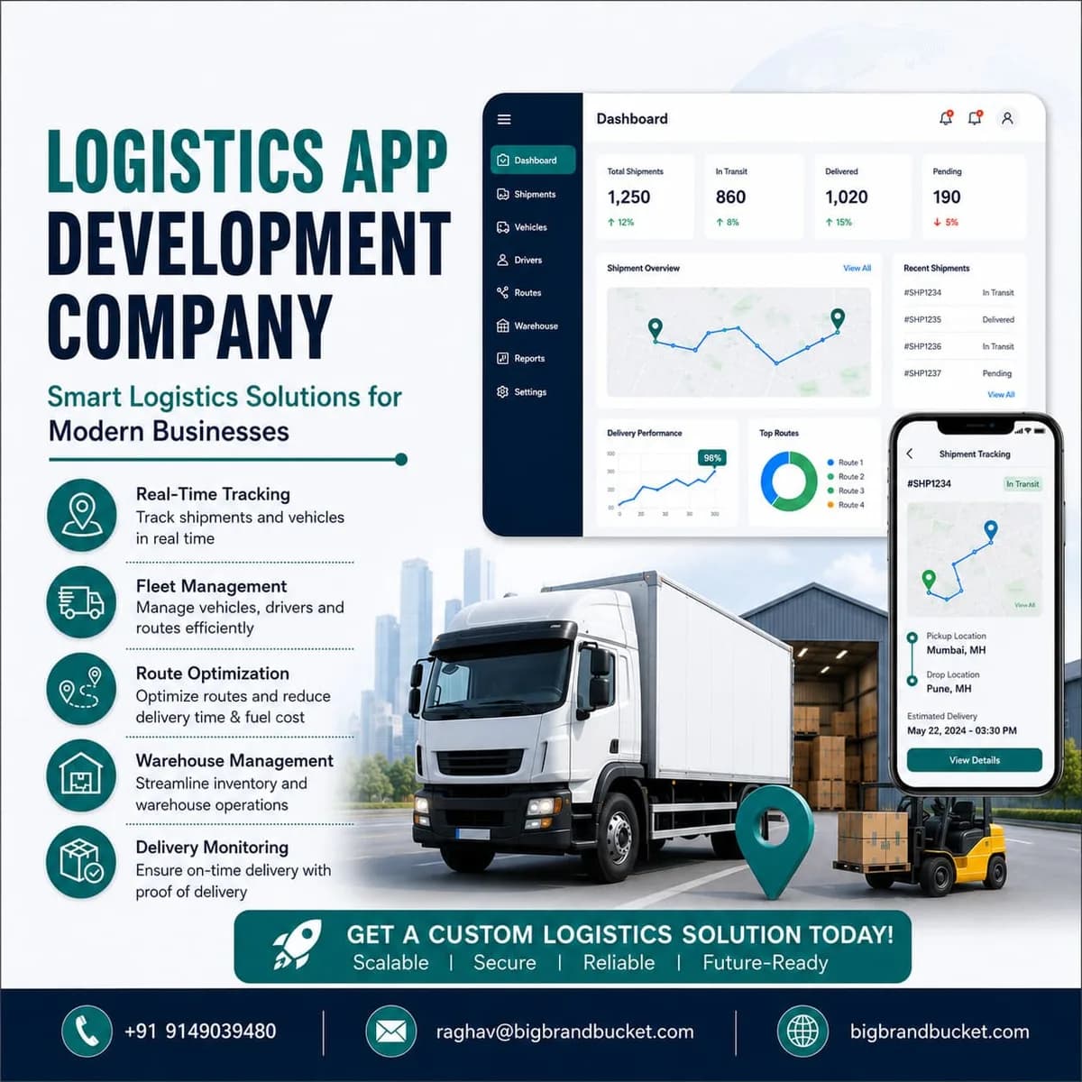 Professional Logistics App Development Company