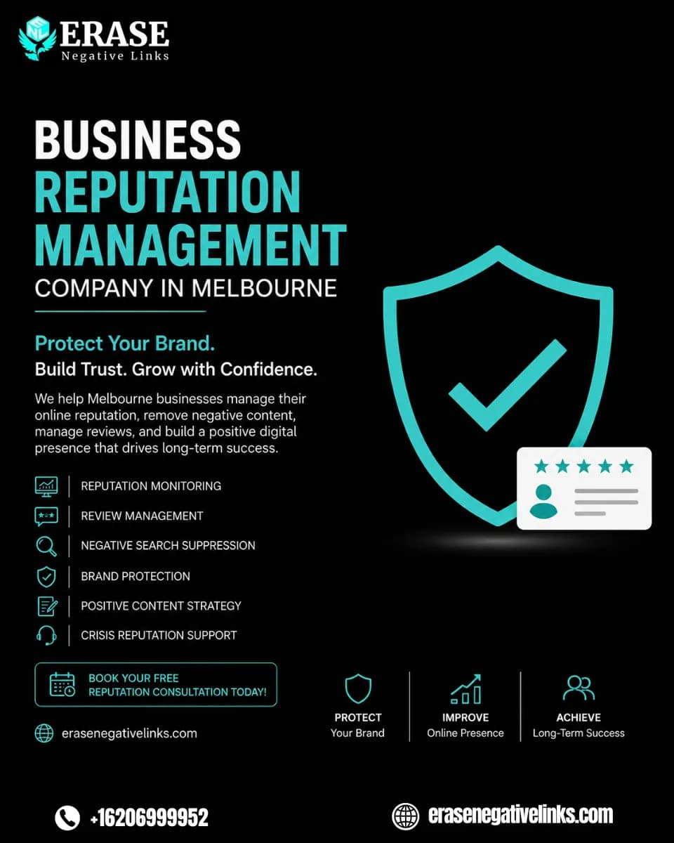 Protect Your Brand Reputation in Melbourne | Erase Negative Links
